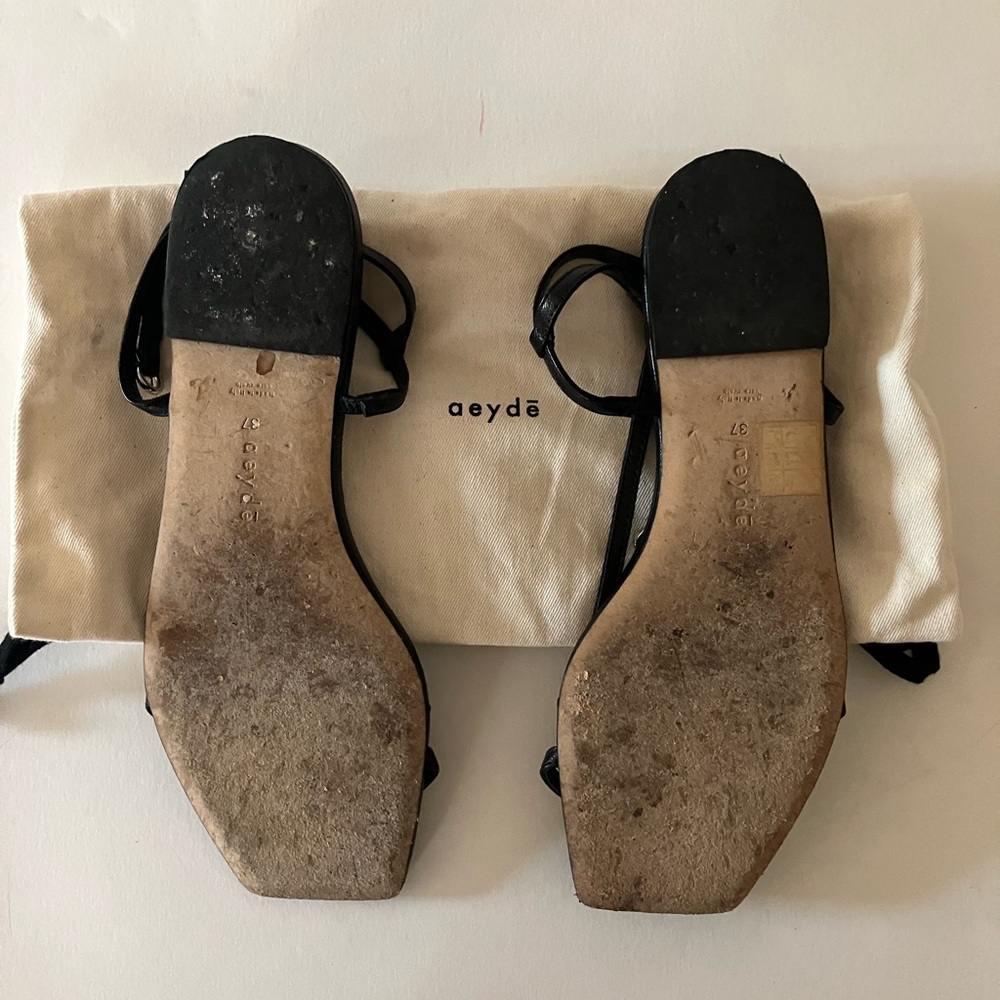 AEYDE Ella leather sandal - Picture 4 of 8